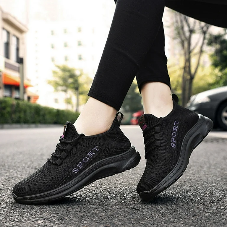 women's black running shoes
